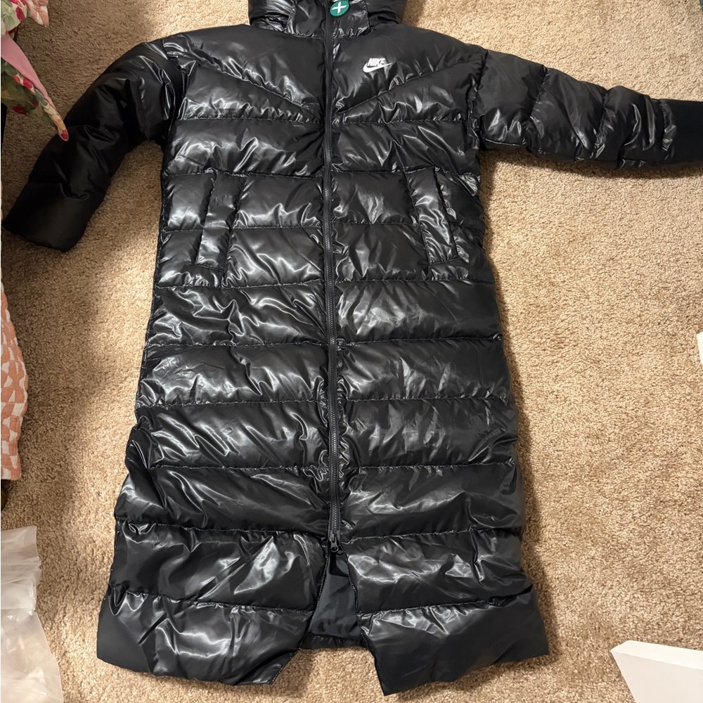 Nike Sportswear Therma-Fit City Series Black Puffer Coat with Hood